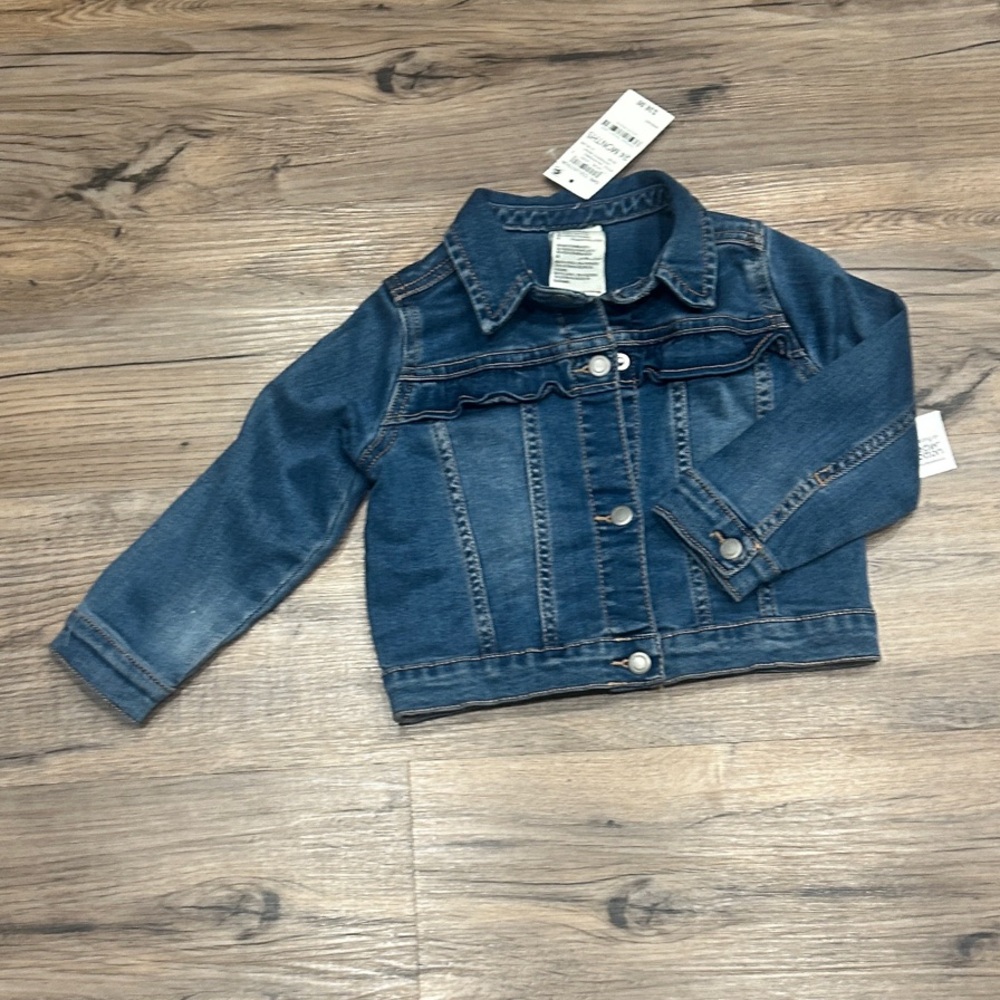 NWT First Impressions Blue Denim Jacket for Girls